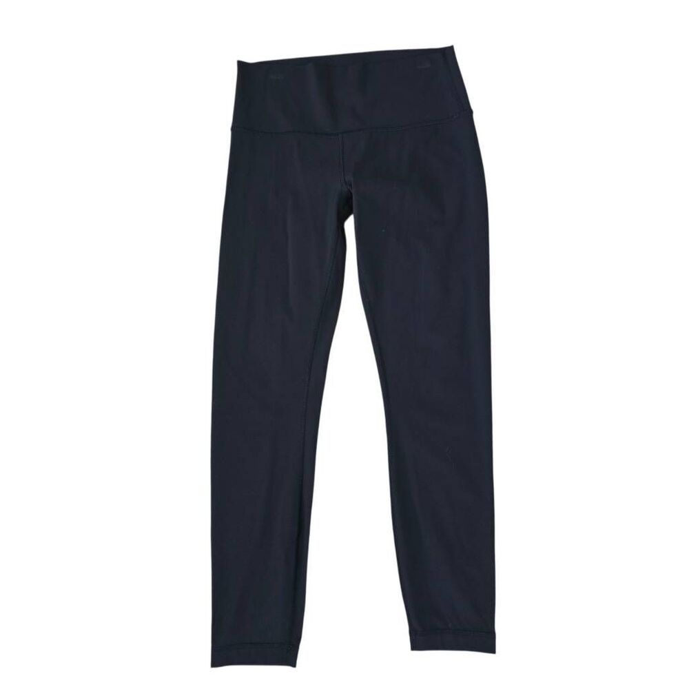 Lululemon Wunder Leggings Women's Size 8 Black Pull-On Yoga Athletic
